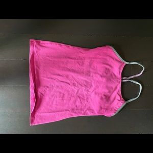 Lulu lemon tank pink